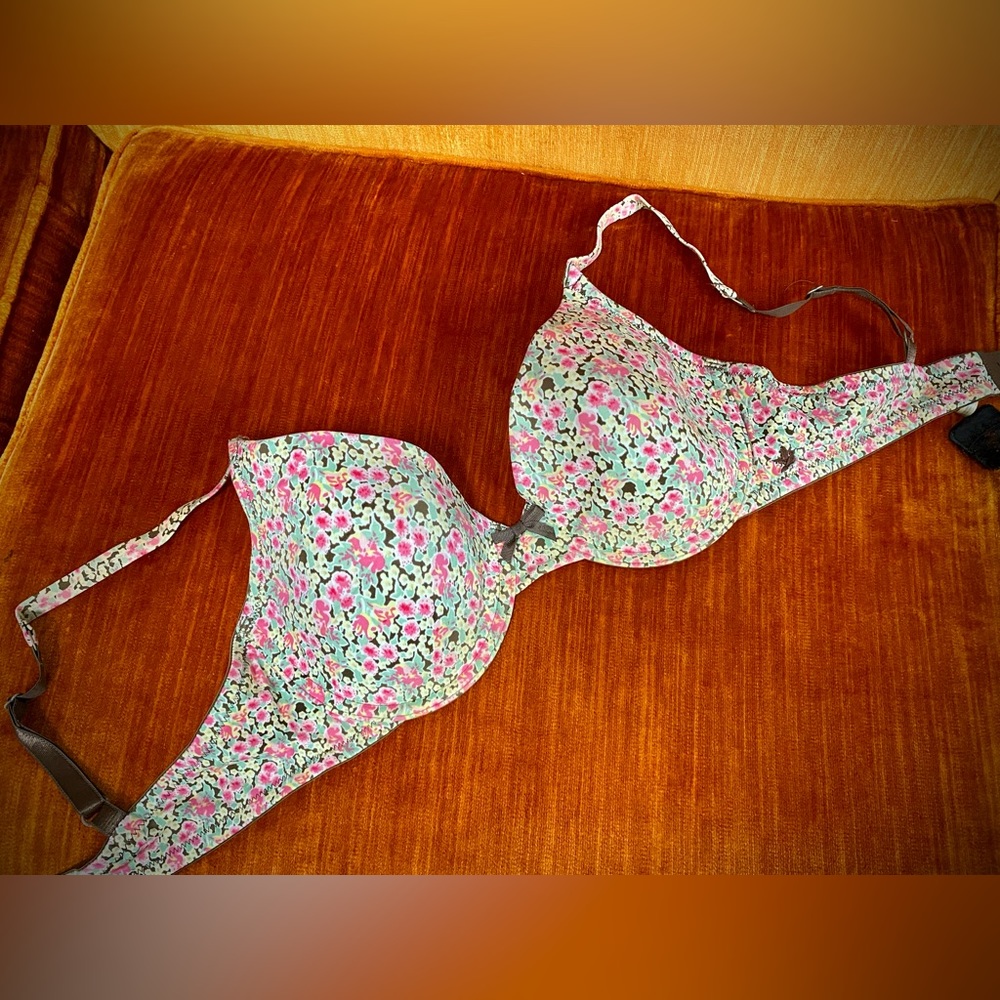 36D aerie bra floral